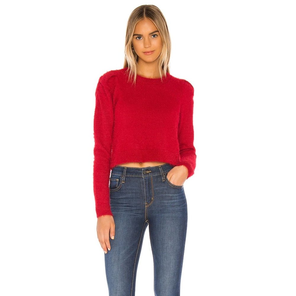 Lovers + Friends Red Plum Mariah Sweater XL NWT!